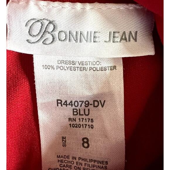 Bonnie Jean Sheath Girls Dress Size 8 Floral Kids Spring Summer Comfy Kids - Picture 3 of 5